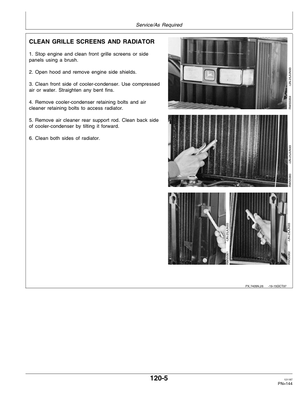 John Deere 7405 Tractor Operator's Manual (OMP65208) - Image 2
