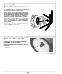 Alternative view of John Deere HX15, HX20, CX15 & CX20 Flex-Wing Rotary Cutters Operator's Manual (OMP73912)
