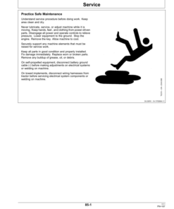 Alternative view of John Deere 1740 MaxEmerge XP Planter Operator's Manual (OMP73961)