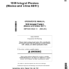 John Deere 1030 Integral Planters Operator's Manual (OMP74039)