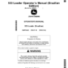 John Deere 553 Loader (Brazilian Edition) Operator's Manual (OMP74048)