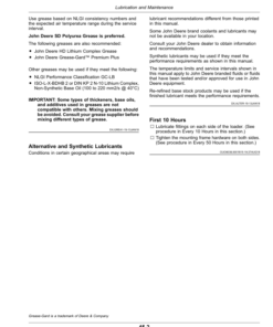 Alternative view of John Deere 553 Loader (Brazilian Edition) Operator's Manual (OMP74048)