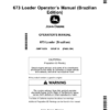 John Deere 673 Loader (Brazilian Edition) Operator's Manual (OMP74050)