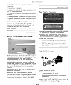 Alternative view of John Deere 741 Loader (Brazilian Edition) Operator's Manual (OMP74051)