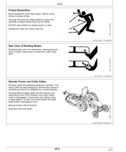 Alternative view of John Deere 609 & 709 Rotary Cutter Operator's Manual (OMP74200)