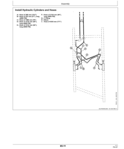 Alternative view of John Deere 670 Disk Harrow Wheel Type Offset (North American) Operator's Manual (OMP74518)