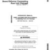 John Deere DO6R & DO8R XDR Deere-Orthman Planters Completing Row Unit Package North America (760101-) Operator's Manual (OMP75049)