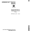 John Deere Greenstar Monitor Display Operator's Manual (OMPC20086)