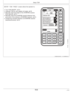 Alternative view of John Deere Terrain Compensation Module (TCM) Operator's Manual (OMPC20193)