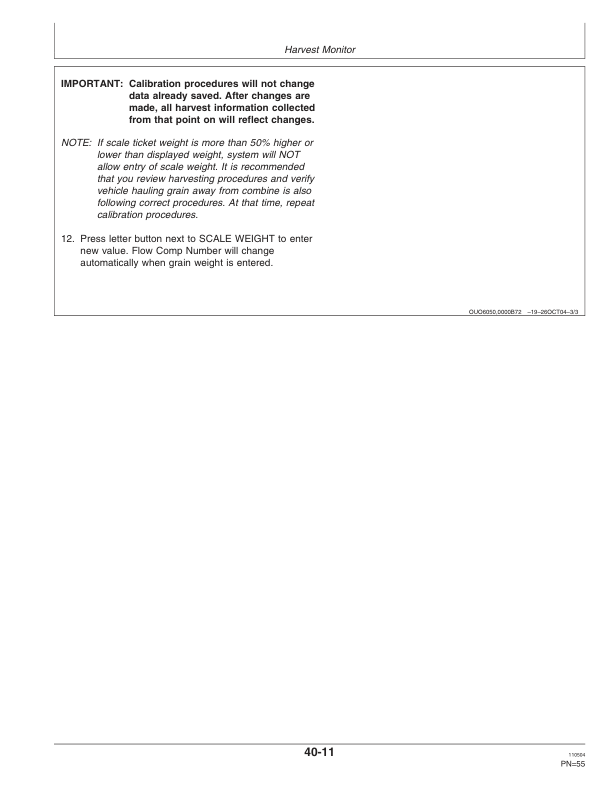 John Deere Greenstar Harvest Doc Combine System Operator's Manual (OMPC20306) - Image 3