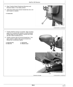 Alternative view of John Deere StarFire 300 Operator's Manual (OMPC21507)
