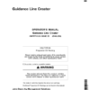 John Deere 1800, 2600, 2630 Greenstar 2 Display Guideane Line Creator Operator's Manual (OMPFP11329)