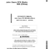John Deere RTK Radio - 900 MHz China Edition Operator's Manual (OMPFP15415)
