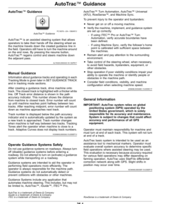 Alternative view of John Deere AMS Applications Generation 4 CommandCenter Display (Software Version: 10.9.79-XXX) Operator's Manual (OMPFP17478)