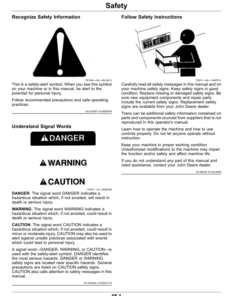 Alternative view of John Deere GreenStar 8000 Series Forage Harvesters Operator's Manual (OMPFP17823)