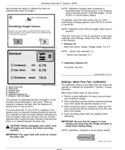 Alternative view of John Deere GreenStar 7000 Series Forage Harvesters Operator's Manual (OMPFP17836)