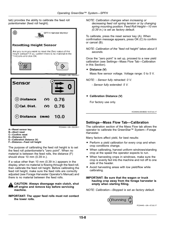 John Deere GreenStar 7000 Series Forage Harvesters Operator's Manual (OMPFP17836) - Image 2