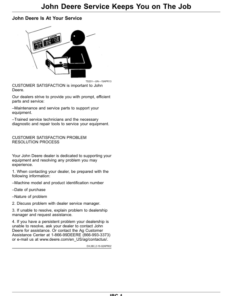 Alternative view of John Deere Harvest Identification, Cotton (S.N. PCXL01C or D) Operator's Manual (OMPFP22892)