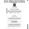John Deere JDLink Modular Telematics Gateway 4G LTE, Satellite Module, Ethernet Switch Operator's Manual (OMPFP23164)