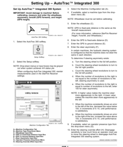 Alternative view of John Deere AutoTrac Integrated 300 (ATI 300) Operator's Manual (OMPFP23409)