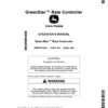 John Deere GreenStar Rate Controller Operator's Manual (OMPFP23424)