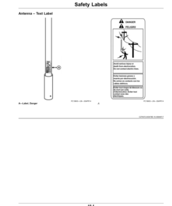 Alternative view of John Deere RTK Radio 450 Operator's Manual (OMPFP24986)