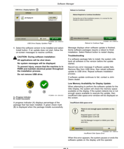 Alternative view of John Deere G5e Display Software Version: 10.29.xxxx-XXX Operator's Manual (OMPFP25537)
