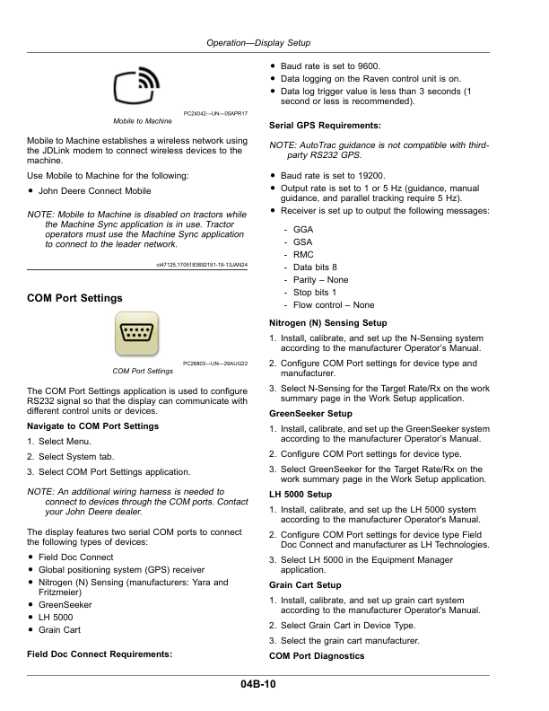 John Deere G5Plus Universal Display, G5 Universal Display Software Version: 10.30.xxxx-XXX Operator's Manual (OMPFP25711) - Image 2