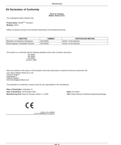 Alternative view of John Deere G5 CommandCenter Software Version: 10.30.xxxx-XXX Operator's Manual (OMPFP25768)