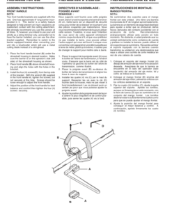 Alternative view of John Deere XT120 String Trimmer/Brushcutter (UT15145) Operator's Manual (OMPS01071)