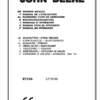 John Deere XT105 Brushcutter/String Trimmer Operator's Manual (OMPS02809)