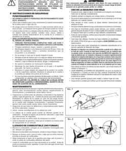 Alternative view of John Deere XT105 Brushcutter/String Trimmer Operator's Manual (OMPS02809)