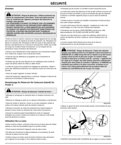 Alternative view of John Deere XT105SB LE Trimmer Operator's Manual (OMPS05642)