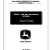 John Deere PSA10 Pole Saw Attachment (UT26501) Operator's Manual (OMPS10053)