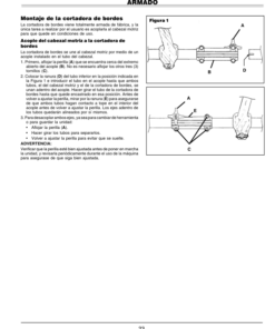Alternative view of John Deere Edger Attachment Sea8 Operator's Manual (OMPS10186)