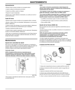 Alternative view of John Deere H20SLE, H20DLE Hedge Timmer Operator's Manual (OMPS10501)