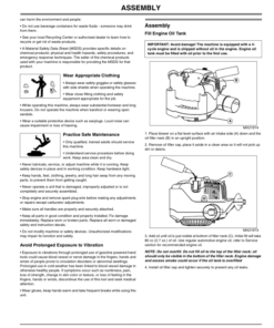Alternative view of John Deere BH25LE - UT26523 Power Plower Operator's Manual (OMPS10505)