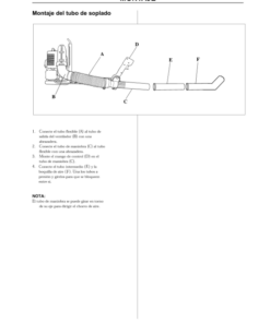 Alternative view of John Deere Blower Operator's Manual (OMPS10913)