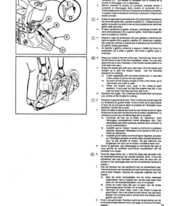 Alternative view of John Deere MP88 Chain Saw Operator's Manual (OMPS19544A)