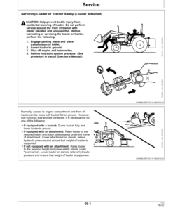 Alternative view of John Deere 562 Loader Operator's Manual (OMPXX10276)