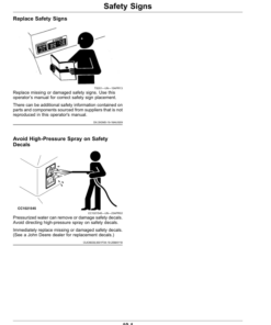 Alternative view of John Deere 540R Loaders Operator's Manual (OMPXX10330)
