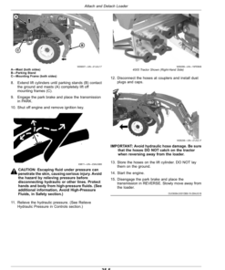 Alternative view of John Deere 300R, 320R, 440R Loaders Operator's Manual (OMPXX10910)