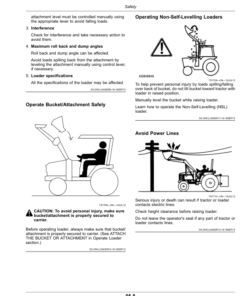 Alternative view of John Deere H480 Loaders Operator's Manual (OMPXX11166)