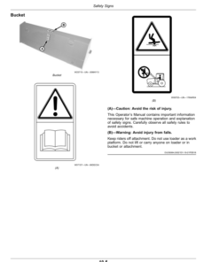 Alternative view of John Deere H310 Loaders Operator's Manual (OMPXX11528)