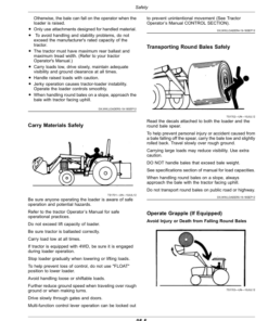 Alternative view of John Deere 741 Self-Leveling Loader Operator's Manual (OMPXX12602)