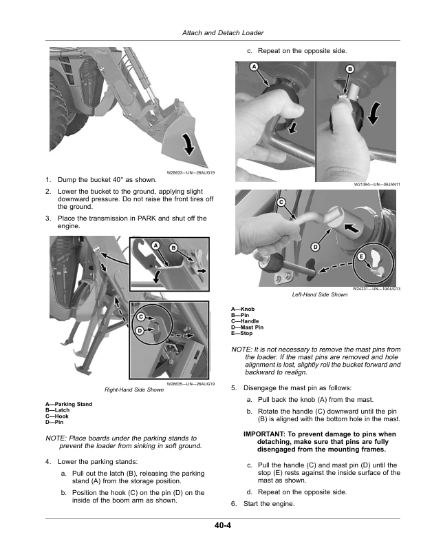 John Deere 700M Loader Operator's Manual (OMPXX12691) - Image 2