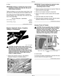 Alternative view of John Deere 673 Loader Operator's Manual (OMPXX12890)