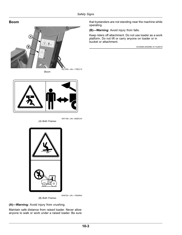 John Deere 553 Loader Operator's Manual (OMPXX13182) - Image 2