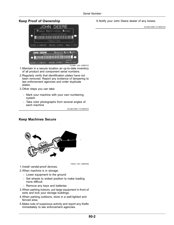 John Deere 120R, 220R Loaders (Non Self-Leveling Loaders Manufactured in July 2020, Forward Operator's Manual (OMPXX13663) - Image 2
