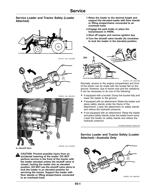 John Deere 120R, 220R Loaders (UK Edition) Non Self-Leveling Loaders (July 2020-) (UK Export Edition) Operator's Manual (OMPXX13996) - Image 3